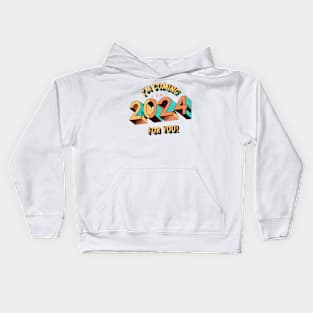 2024 vibe Christmas Tees Kids Hoodie